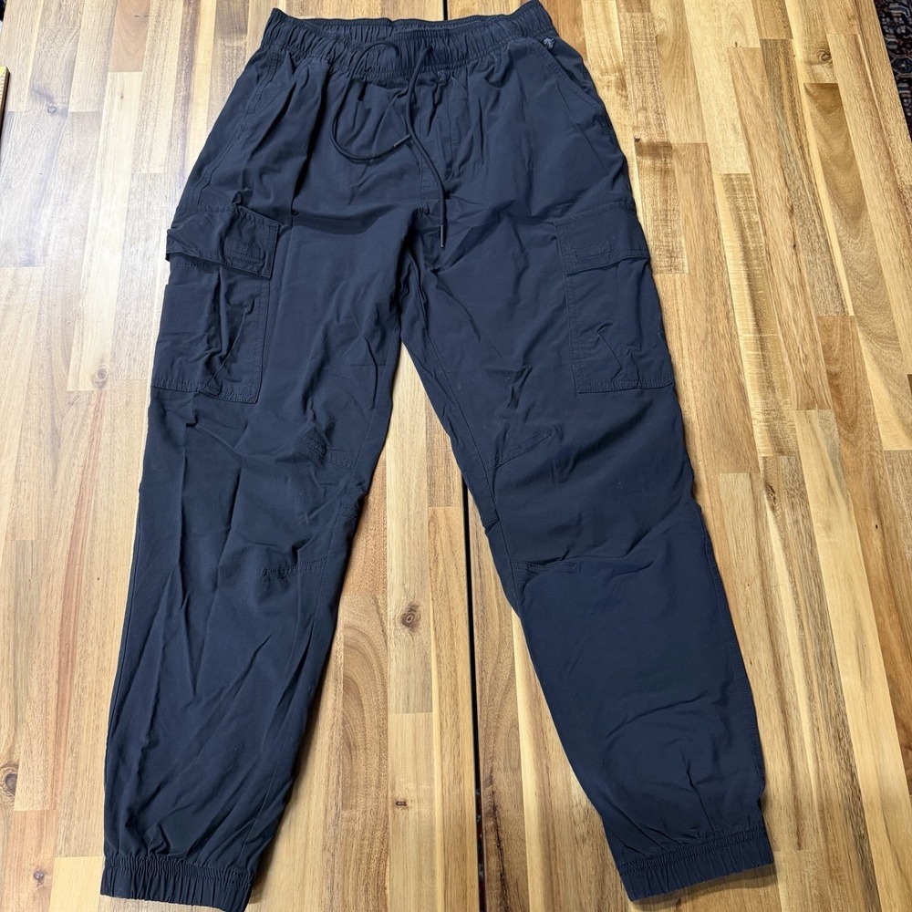 CALIA Effortless High Rise Cargo Jogger Pants Women's XS Black Athletic Casual